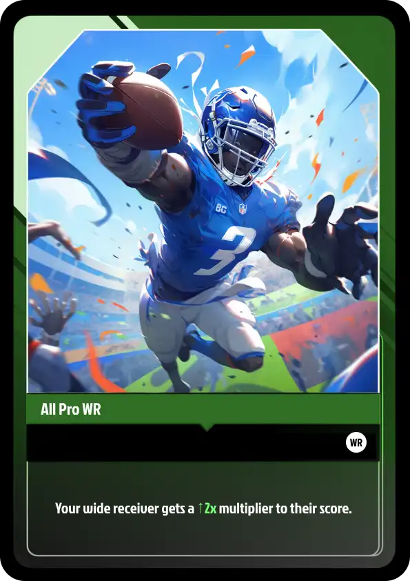 All Pro WR artwork